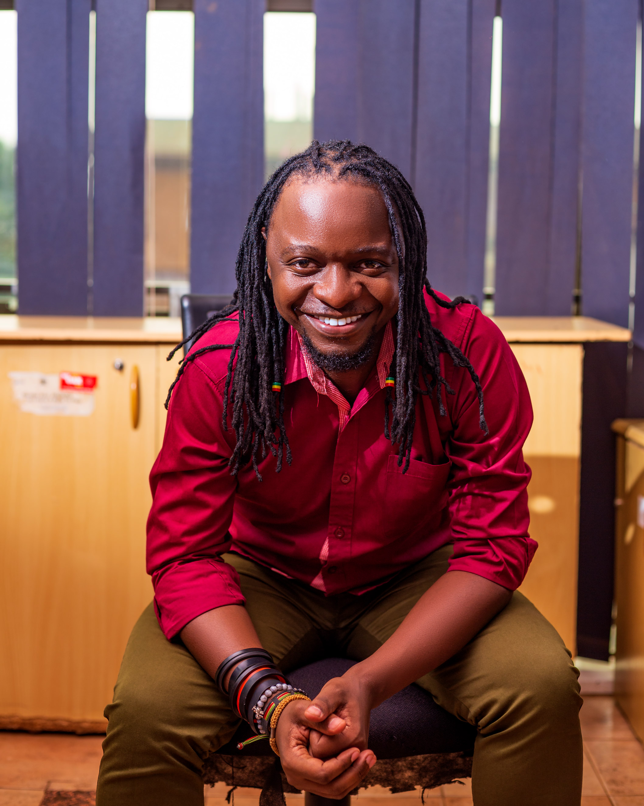 Portrait of Andrew Mayiga Kaggwa